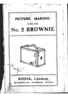 Kodak Brownie 2 manual. Camera Instructions.